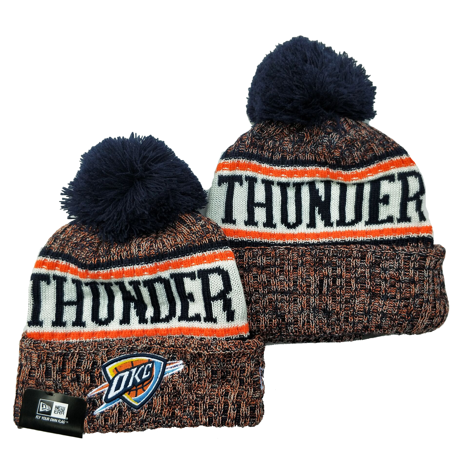 NBA Oklahoma City Thunder Knit Hats 001